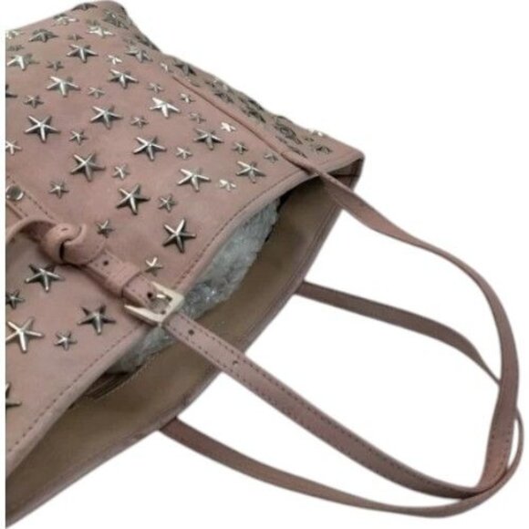 459258BM (L3) Jimmy Choo Tote Bag Pink Leather - Picture 5 of 9